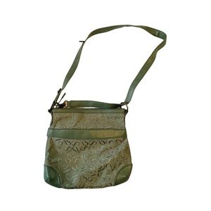 Green Vera Wang Crossbody Bag